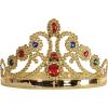 Beistle Jeweled King and Queen Crown Set – Gold and Silver Adjustable Plastic Crowns and Tiaras with Gem Accents, Royal Costume Accessories for Pageants, Plays, Proms, Parties and Themed Celebrations