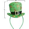 Beistle Leprechaun Top Hat Headband – St. Patrick’s Day Shamrock Headwear, Festive Green and Gold Irish Party Costume Accessory for Pub Crawls, Bar Celebrations, Parades, Parties, and Holiday Events