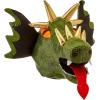 Beistle Plush Dragon Head Hat – Medieval Party Supplies, Halloween Dress Up Costume Accessory, Fantasy Novelty Headwear, Photo Booth Props, Mythical Creature Cap
