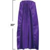 Beistle Purple Fabric Capes – 2 Pack, Lightweight Polyester Costume Capes with Tie Closures, Hero Accessories for Halloween, Cosplay, Theatrical Costumes, Group Themes & Photo Booth Props, 30″