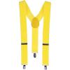 Beistle White Suspenders(Yellow)