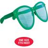 Beistle Yellow Jumbo Glasses – 2 Pack, Oversized Plastic Costume Eyeglasses, Large Novelty Eyewear for Spirit Wear, Theme Parties, Stage Costumes, Photo Booth Props, Theatrical Events & Display Use(Green)