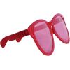 Beistle Yellow Jumbo Glasses – 2 Pack, Oversized Plastic Costume Eyeglasses, Large Novelty Eyewear for Spirit Wear, Theme Parties, Stage Costumes, Photo Booth Props, Theatrical Events & Display Use(Red)