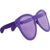 Beistle Yellow Jumbo Glasses – 2 Pack, Oversized Plastic Costume Eyeglasses, Large Novelty Eyewear for Spirit Wear, Theme Parties, Stage Costumes, Photo Booth Props, Theatrical Events & Display Use(Purple)