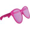 Beistle Yellow Jumbo Glasses – 2 Pack, Oversized Plastic Costume Eyeglasses, Large Novelty Eyewear for Spirit Wear, Theme Parties, Stage Costumes, Photo Booth Props, Theatrical Events & Display Use(Pink)