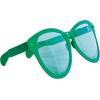 Beistle Yellow Jumbo Glasses – 2 Pack, Oversized Plastic Costume Eyeglasses, Large Novelty Eyewear for Spirit Wear, Theme Parties, Stage Costumes, Photo Booth Props, Theatrical Events & Display Use(Green)