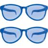 Beistle Yellow Jumbo Glasses – 2 Pack, Oversized Plastic Costume Eyeglasses, Large Novelty Eyewear for Spirit Wear, Theme Parties, Stage Costumes, Photo Booth Props, Theatrical Events & Display Use(Blue)