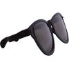 Beistle Yellow Jumbo Glasses – 2 Pack, Oversized Plastic Costume Eyeglasses, Large Novelty Eyewear for Spirit Wear, Theme Parties, Stage Costumes, Photo Booth Props, Theatrical Events & Display Use(Black)