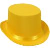 Satin Sleek Top Hat (yellow) Party Accessory  (1 count)