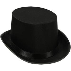 Beistle Satin Sleek Top Hat | Black | (1-Unit)