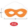 Beistle Pink Fabric Hero Masks.(Orange)