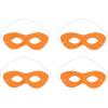 Beistle Pink Fabric Hero Masks.(Orange)