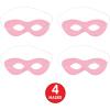 Beistle Pink Fabric Hero Masks.(Pink)