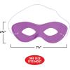 Beistle Pink Fabric Hero Masks.(Purple)