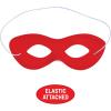 Beistle Pink Fabric Hero Masks.(Red)