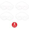 Beistle Pink Fabric Hero Masks.(White)