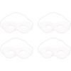 Beistle Pink Fabric Hero Masks.(White)