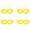 Beistle Pink Fabric Hero Masks.(Yellow)