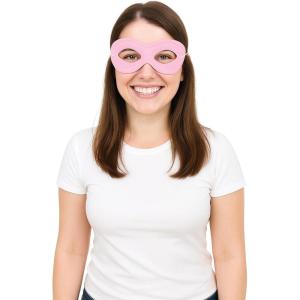Beistle Pink Fabric Hero Masks.(Pink)