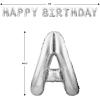 Beistle Disco Birthday Backdrop Bundle – Silver Metallic “Happy Birthday” Balloon Banner, 6 Foil Disco Ball Balloons & 2 Iridescent Fringe Curtains, Photo Booth Décor for Dance Party Celebrations