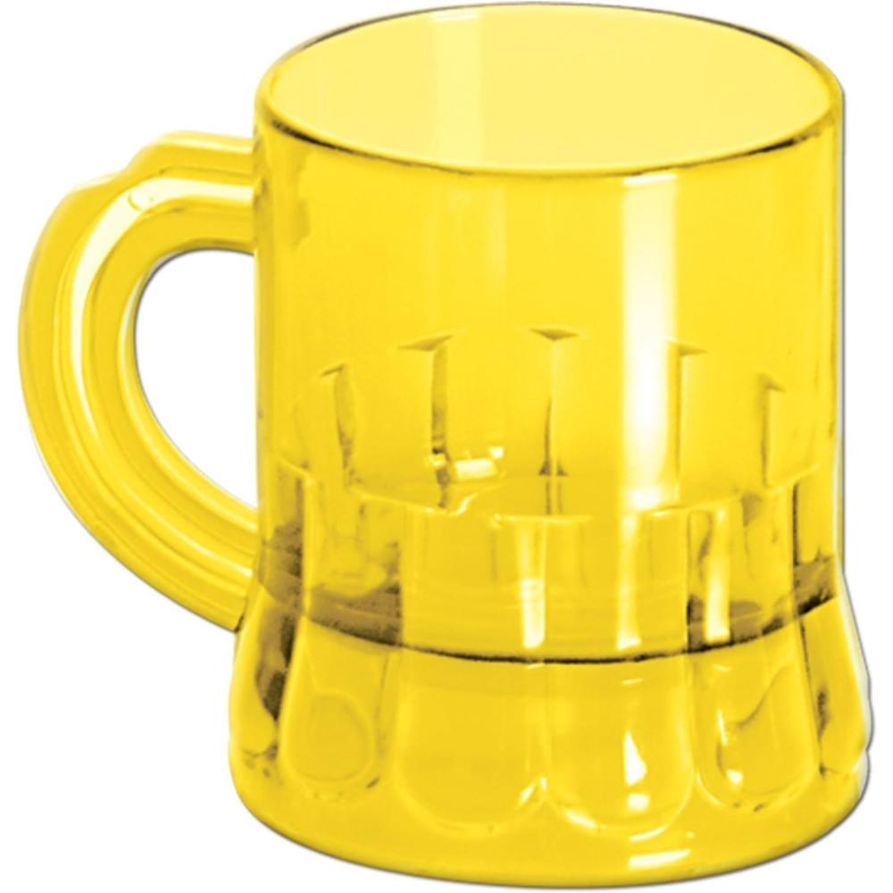 image:imageBeistle Mug Shots 12 Piece 3 Ounces Yellow24 Piece