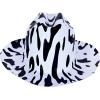 Beistle Cow Print Cowboy Hats – 5 Pack, Black & White Western Plastic Headwear, Cowhide Pattern Rodeo Costume Accessories, Farm Theme Party Supplies, Photo Booth Props for Country Outfit Dress Up