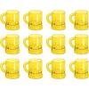 Beistle Mug Shots 12 Piece, 3 Ounces, Yellow(12 Piece)