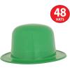 Beistle 12 Piece Plastic Derbies, Green(12 Piece)