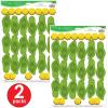 Beistle 2 Sheets (58 Pc) Lucky Leprechaun Footprints & Coins Peel ‘N Place Wall Clings For St. Patrick’s Day Decorations, Made In USA Since 1900