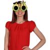 Beistle Avocado Novelty Glasses – 2-Pack Fun Fiesta Costume Eyewear Accessories, Smoke Color Lens Party Sunglasses Tropical Food Theme Photo Booth Props Mexican Celebration Events, Adult Size