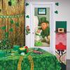 Beistle Leprechaun Restroom Door Covers – 2 Pack, All-Weather Thin Plastic Decorations with Humorous St. Patrick’s Day Leprechaun Design, Funny Irish Theme Bathroom Entryway Décor, 6′ x 30″