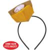 Beistle Pumpkin Pie Headband – Plush Felt Dessert Slice Headpiece with Whipped Cream Accent, Thanksgiving Fall Costume Accessory, Food Theme Novelty Headwear, Autumn Harvest Festival Party Wear