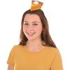 Beistle Pumpkin Pie Headband – Plush Felt Dessert Slice Headpiece with Whipped Cream Accent, Thanksgiving Fall Costume Accessory, Food Theme Novelty Headwear, Autumn Harvest Festival Party Wear