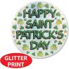 Happy St Patrick’s Day Button Party Accessory (1 count) (1/Pkg)