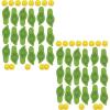 Beistle 2 Sheets (58 Pc) Lucky Leprechaun Footprints & Coins Peel ‘N Place Wall Clings For St. Patrick’s Day Decorations, Made In USA Since 1900
