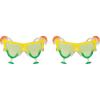 Beistle S60409AZ2 Margarita Fanci-Frames, 2 Piece, OSFM, Multicolored