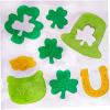 Beistle St. Patrick’s Day Gel Clings Sheet, 7-1/2 by 7-1/2-Inch
