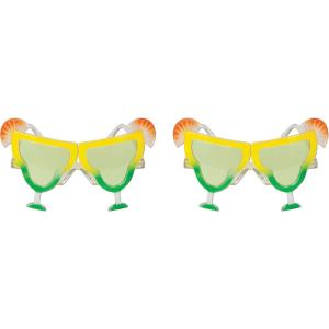Beistle S60409AZ2 Margarita Fanci-Frames, 2 Piece, OSFM, Multicolored