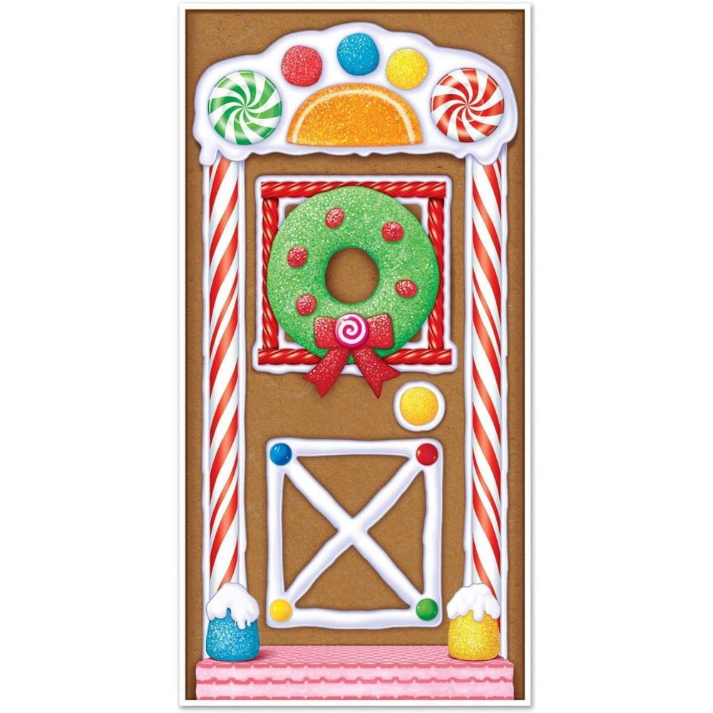 image:imageBeistle Gingerbread House Door Cover Pack of 3