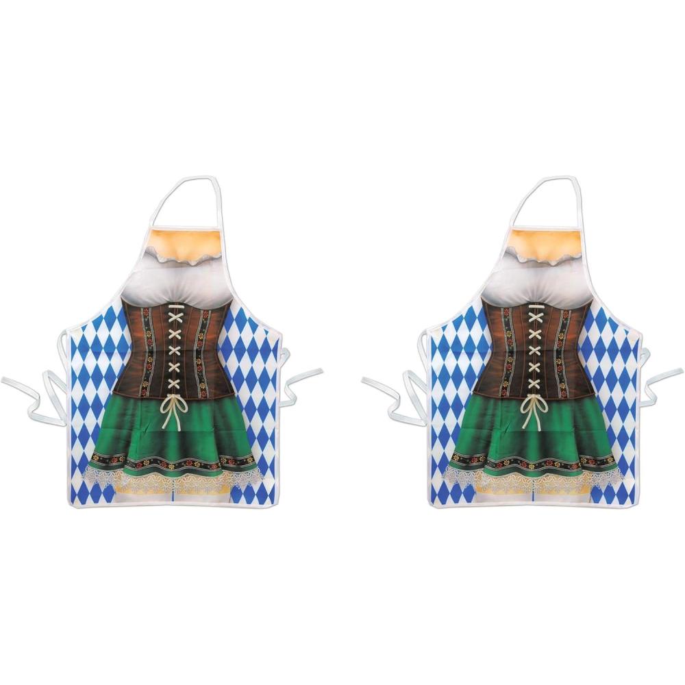 image:imageBeistle Oktoberfest Suspenders 2 Piece OSFM BlueWhiteMulticolor