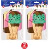 Beistle 16 Piece Ice Cream Cone And Popsicle Decorations Cut Outs For Summer Birthday Party or Picnic Décor