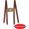 Beistle Bavarian Suspenders, OSFM, Multicolor