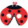 Beistle Ladybug Glasses – Foam Covered Insect Costume Eyewear Accessory with Novelty Frames Fun Garden Theme Party Wear Spring Summer Celebration Prop, Adult Size