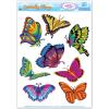 Beistle Spring Window Clings Bundle – 3 Sheet Pack, Bumblebee, Butterfly & Flower Static Cling Decorations, Removable Seasonal Window Décor for Home Windows, Retail Displays, Glass Doors & Mirrors