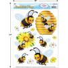 Beistle Spring Window Clings Bundle – 3 Sheet Pack, Bumblebee, Butterfly & Flower Static Cling Decorations, Removable Seasonal Window Décor for Home Windows, Retail Displays, Glass Doors & Mirrors