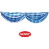 Oktoberfest Fabric Bunting (blue & white) Party Accessory (1 count) (1/Pkg)(5.10-feet)