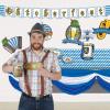 Oktoberfest Table Roll Party Accessory (1 count) (1/Pkg)(Oktoberfest Table Roll (1 Pack))