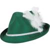 Beistle 60208 12-Pack Forest Green Vel-Felt Alpine Hats