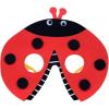 Beistle Ladybug Glasses – Foam Covered Insect Costume Eyewear Accessory with Novelty Frames Fun Garden Theme Party Wear Spring Summer Celebration Prop, Adult Size