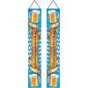 Beistle Oktoberfest Fabric Door Panel Set- Bavarian Themed Decorations for Fall German Parties and Celebrations, Door and Entryway Home Decor